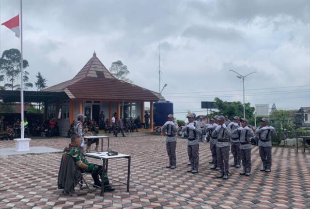 Tumbuhkan Semangat Bela Negara Lewat Jambore PBB Linmas Kecamatan Kejajar